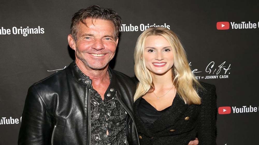 Laura Savoie, 27, and Dennis Quaid, 65, married in Hawaii