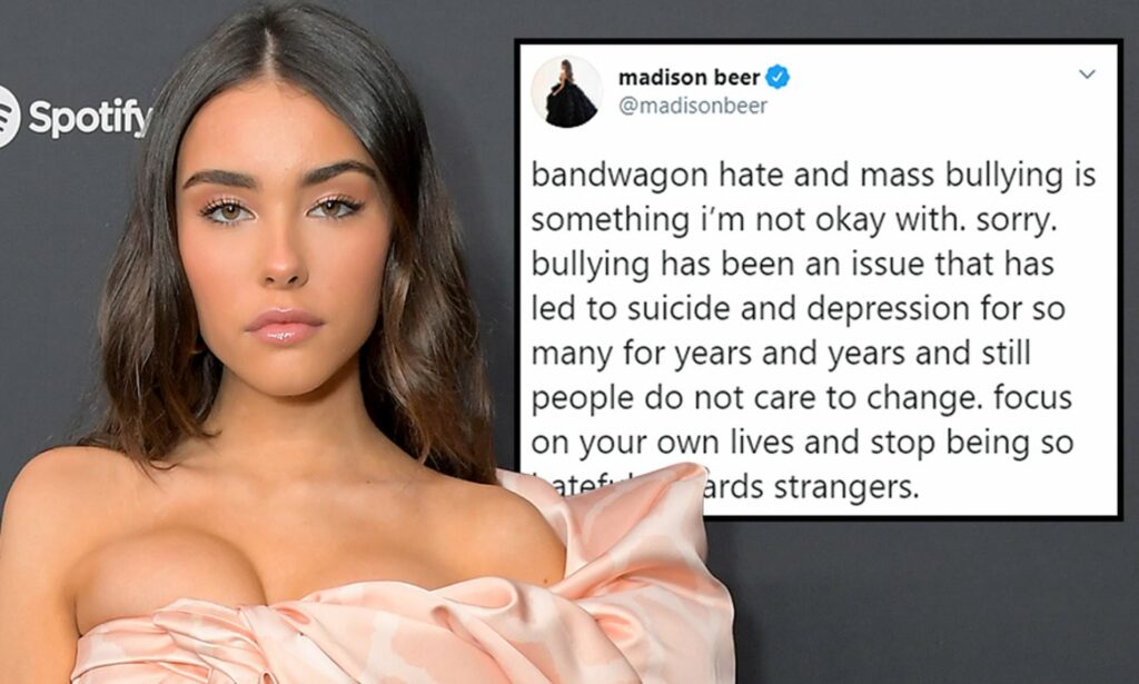 The drama between mia khalifa and madison beer for promoting unrealistic beauty