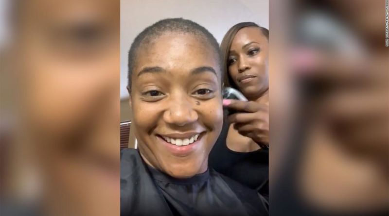 Tiffany Haddish is in love with her new looks after shaving her head!