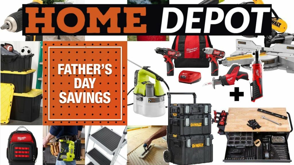 Home depot father's day sale
