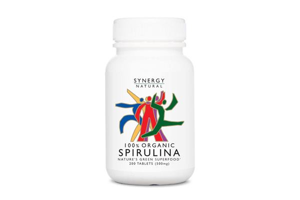 Organic Spirulina 200 Tablets — Synergy Natural