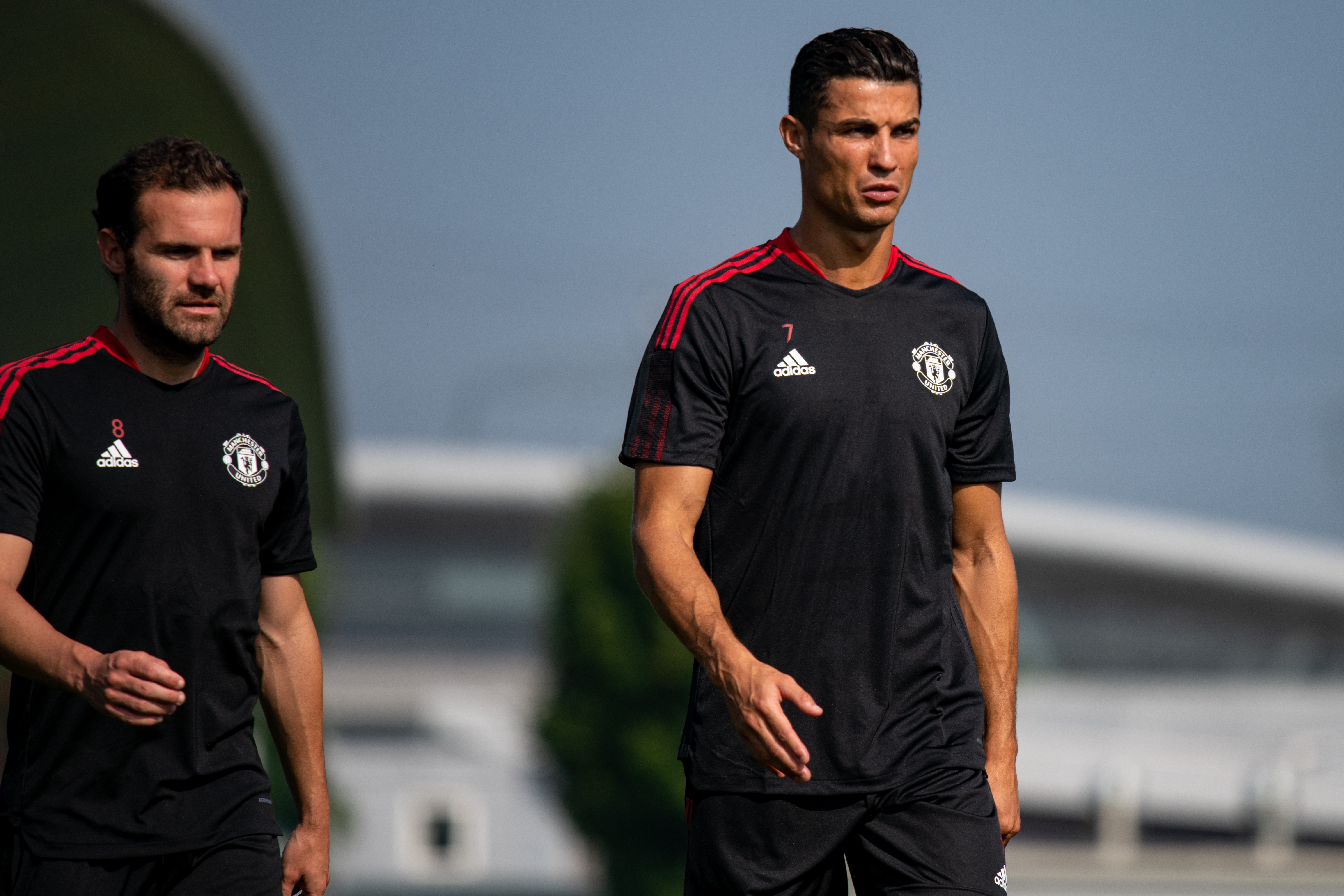 Ronaldo has been training all week ahead of his return to action