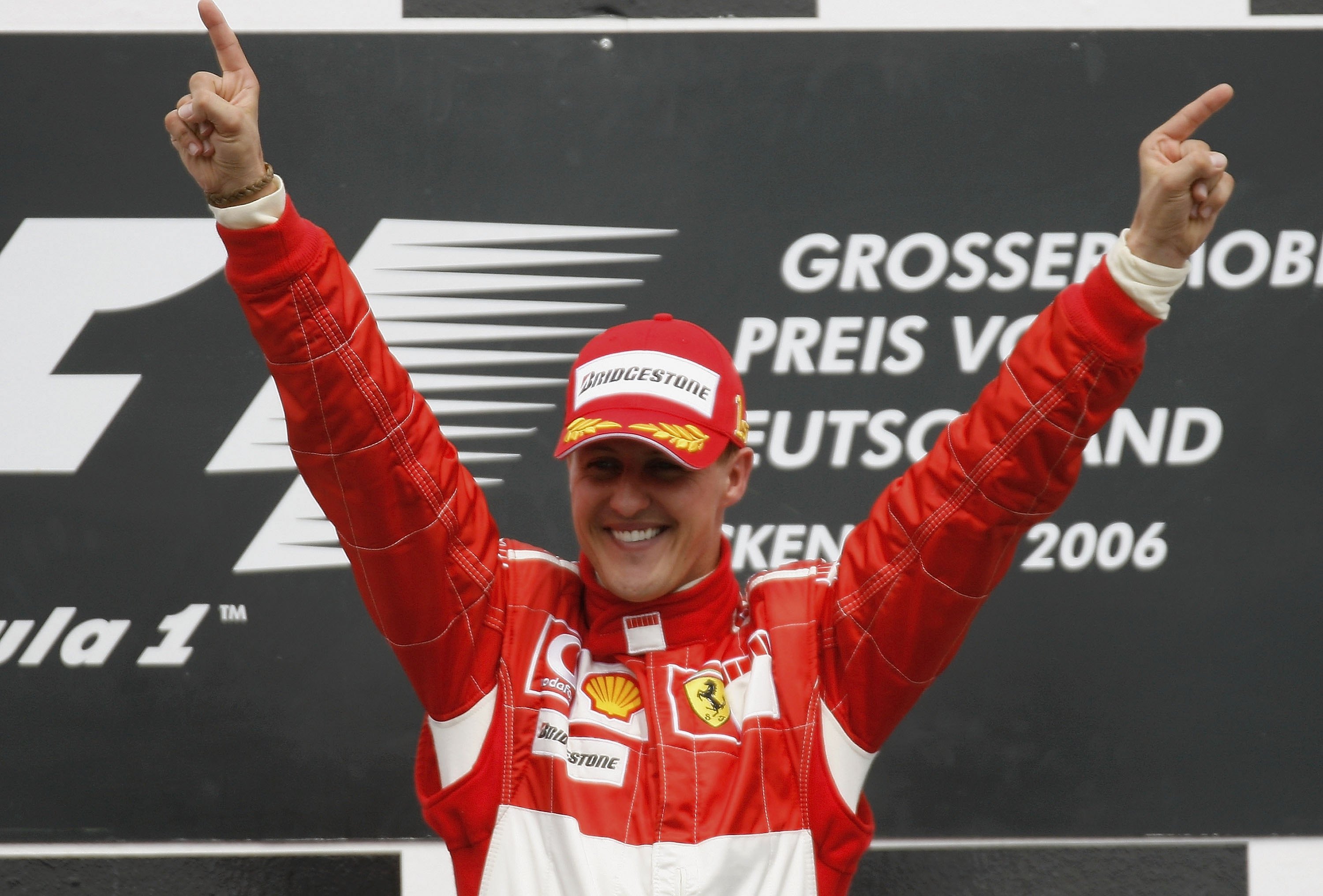 Michael schumacher is one of the greatest drivers ever to grace f1