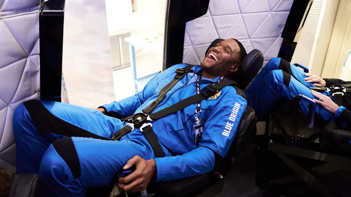 Michael Strahan Becomes First US Journalist to Travel to Space on Latest Blue Origin Mission: ‘Wow, Is All I Can Say’ (Video)