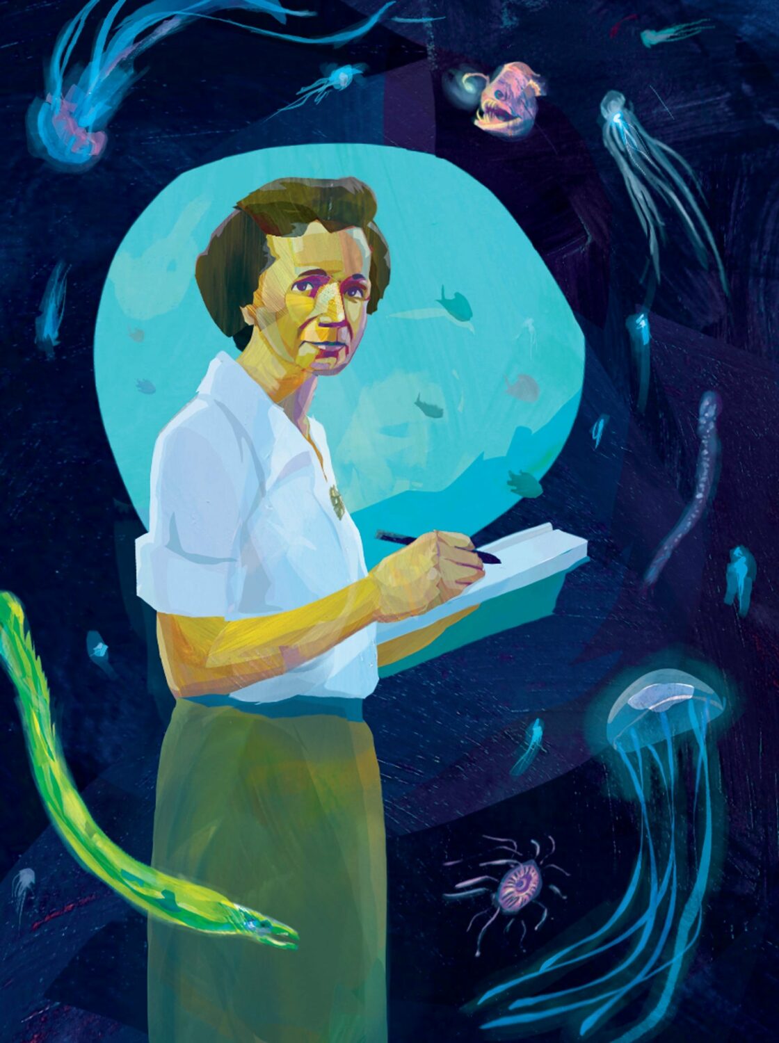 Rachel Carson’s Explorations of the Sea, the Human Relationship with Elephants, and More