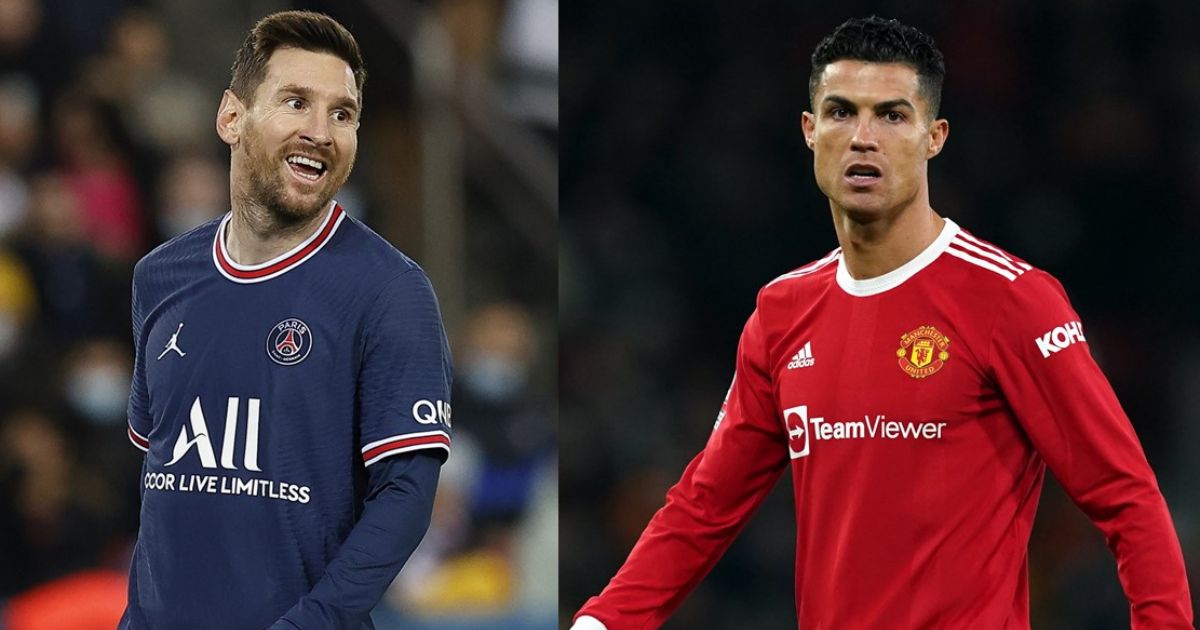 Comparing Cristiano Ronaldo’s record to Lionel Messi’s in 2021
