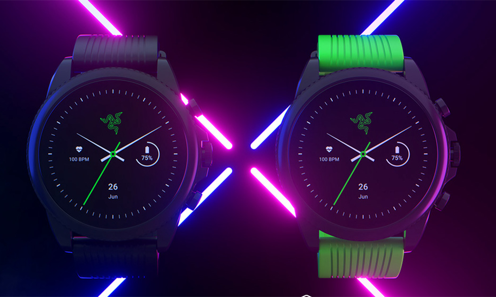 Fossil and Razer Unveil A Cool, Limited-Edition Gamer Smartwatch