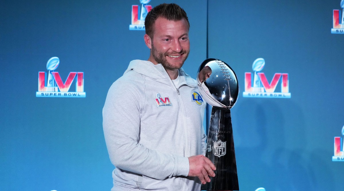 Rams coach Sean McVay says ‘we’ll see’ when asked about return next year