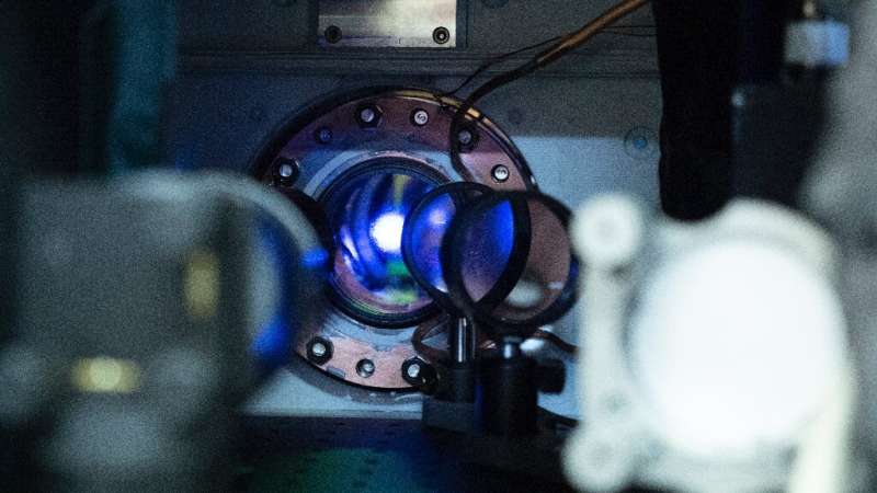 This handout photo provided by NIST shows a strontium atomic clock, one of the world's most accurate time-keeping pieces in the 
