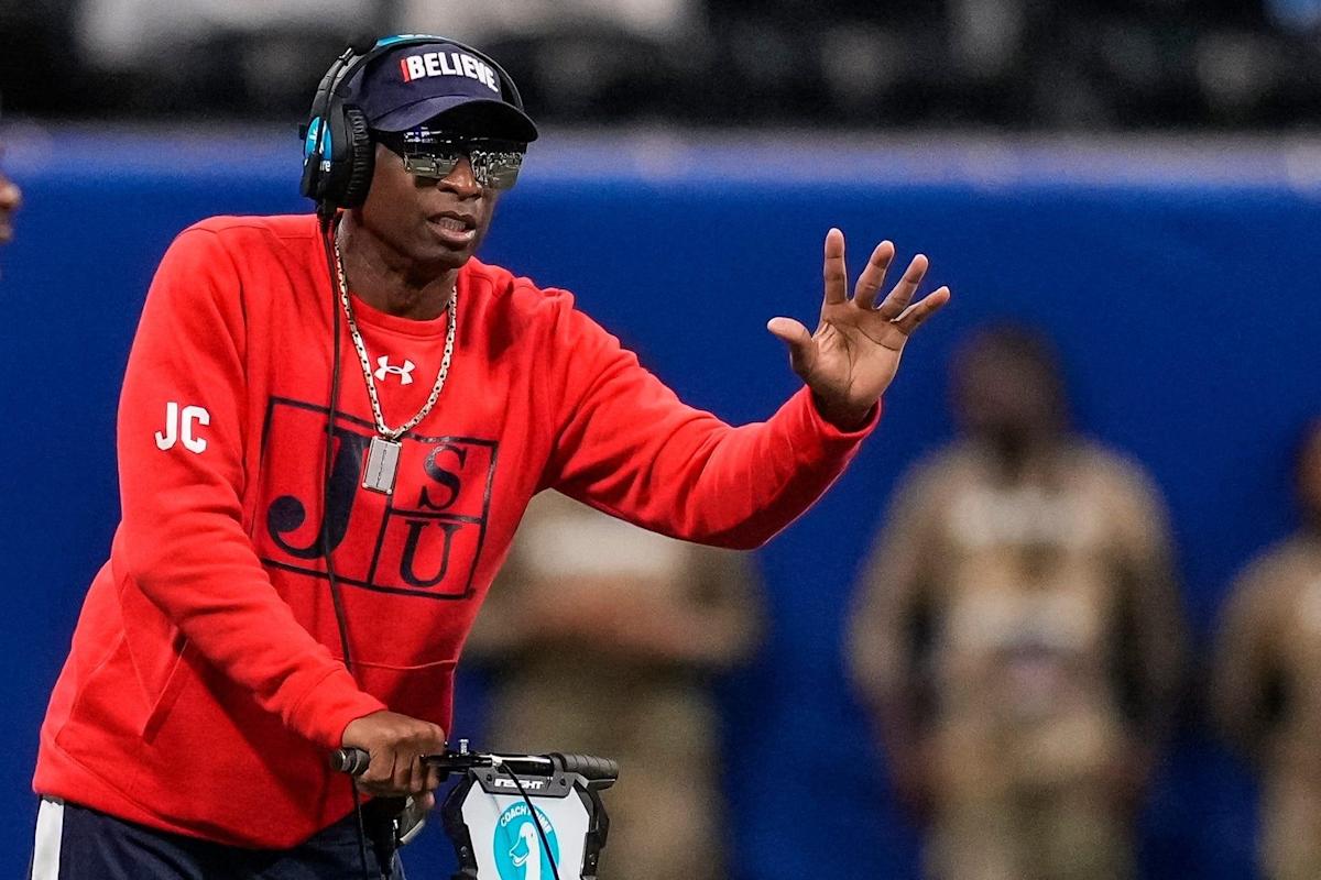 Jackson State coach Deion Sanders has two toes amputated after foot surgery