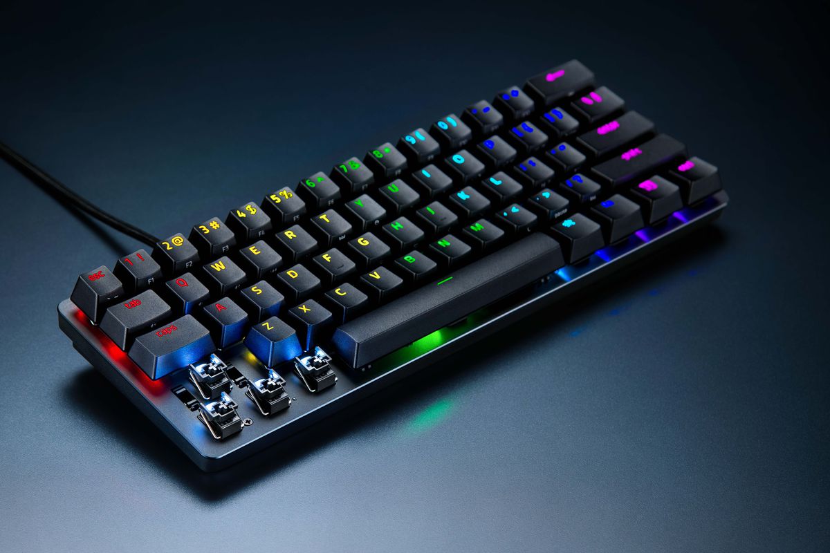 Razer brings its analog switches to a compact 60 percent