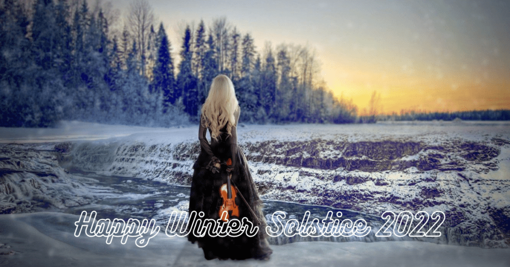 Happy winter solstice image