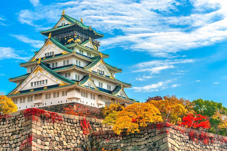 Japan top attractions osaka castle