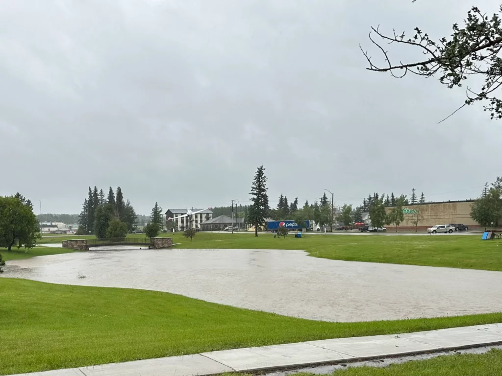 Edson park flooding